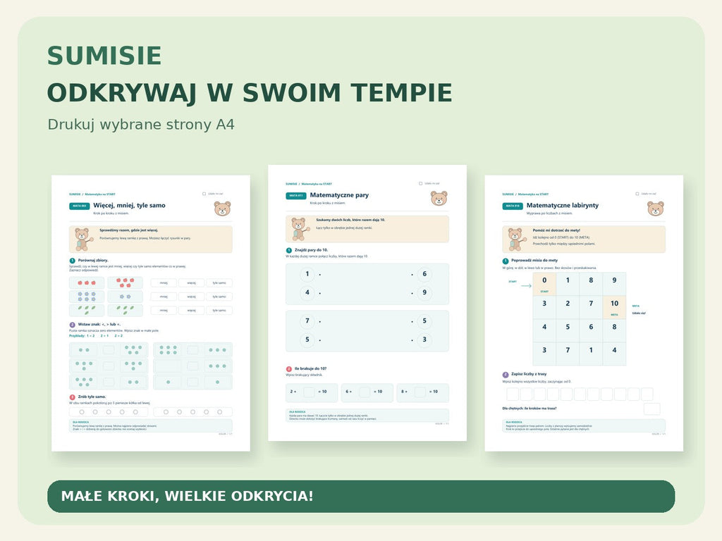 SUMISIE — Matematyka na START | 20 mat PREMIUM PDF 1
